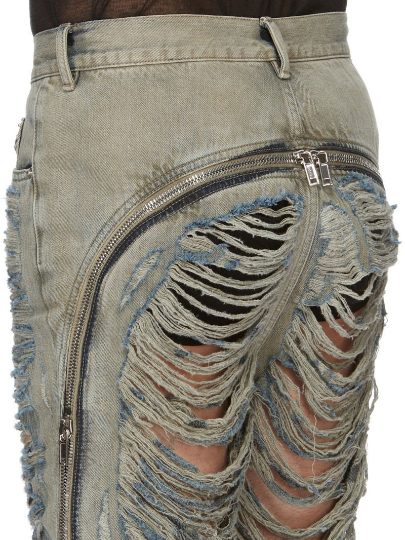 Bolan ripped bootcut jeans 5