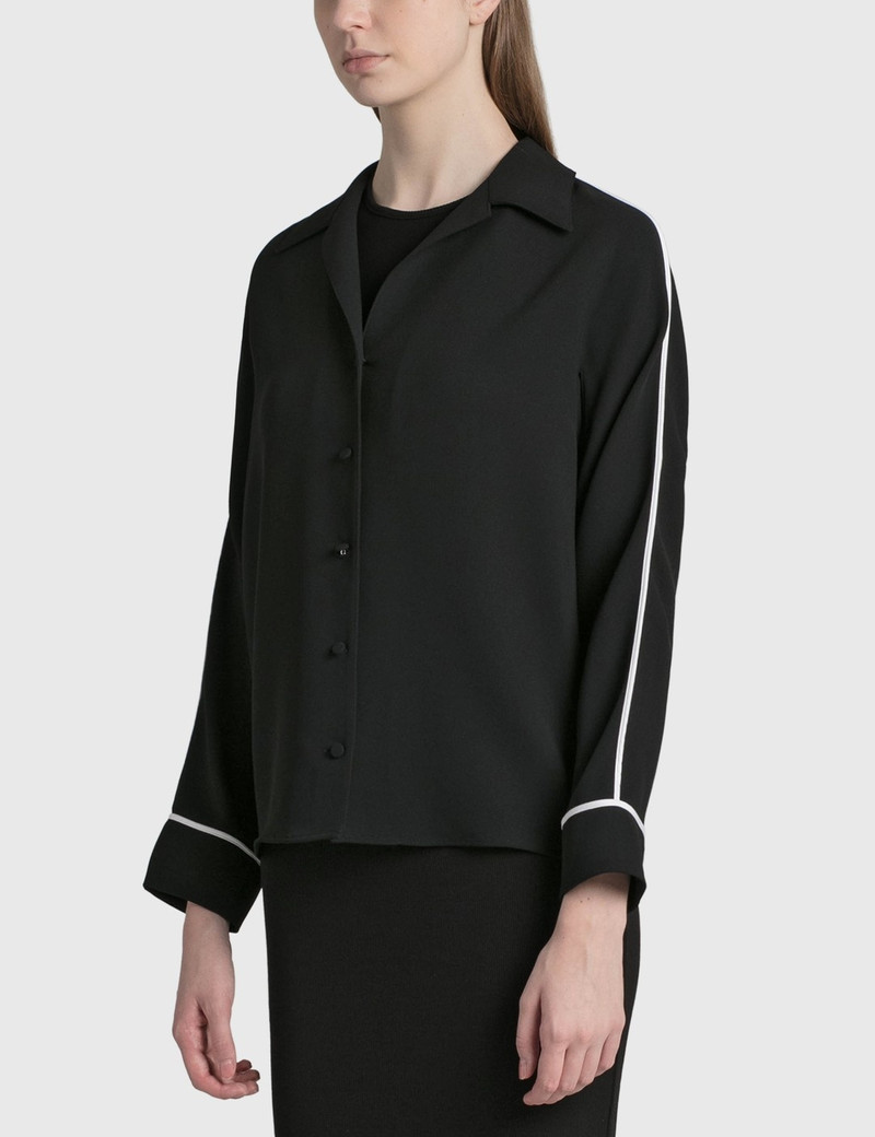 Off-White CADY PAJAMA SHIRT outlook