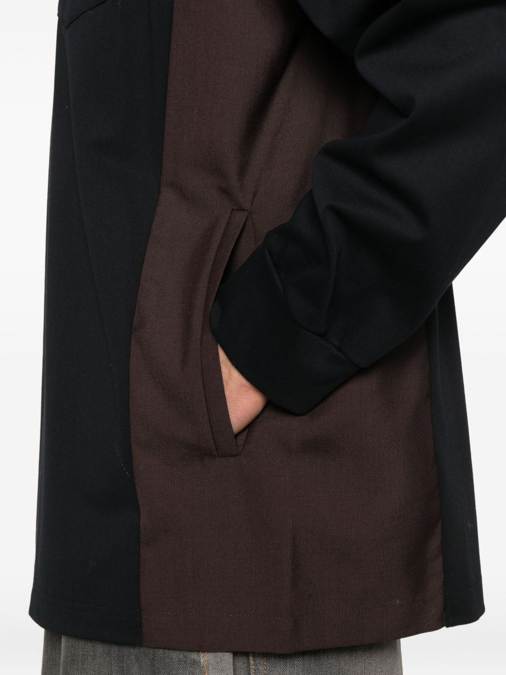 panelled pocket T-shirt - 4