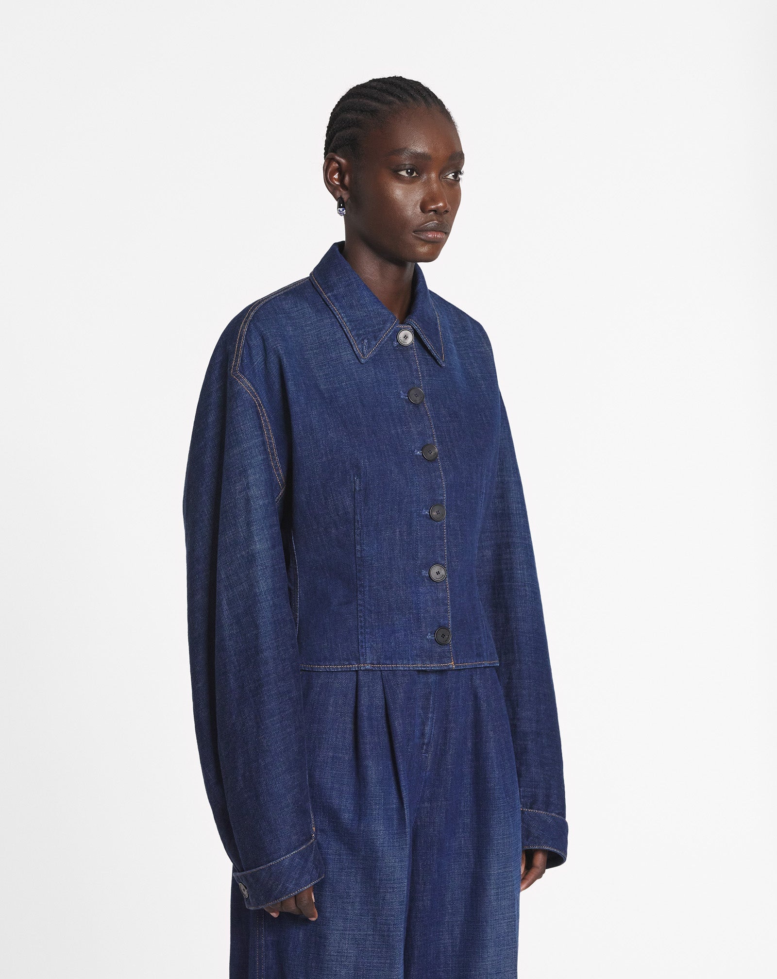 TAILORED DENIM JACKET - 3