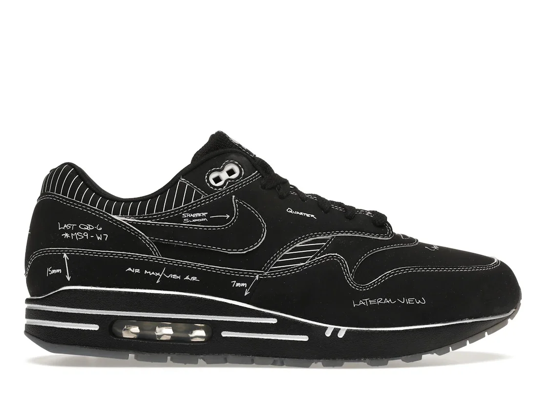 Nike Air Max 1 Tinker Sketch to Shelf Black - 1