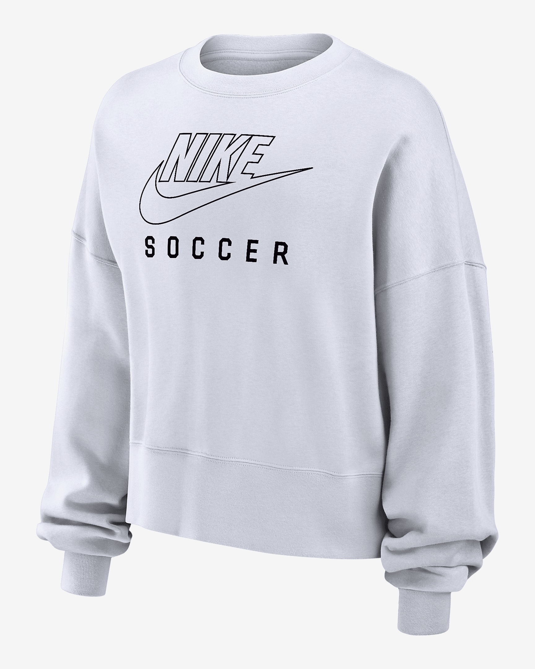 Nike Phoenix Fleece Women's Soccer Crew-Neck Sweatshirt - 1