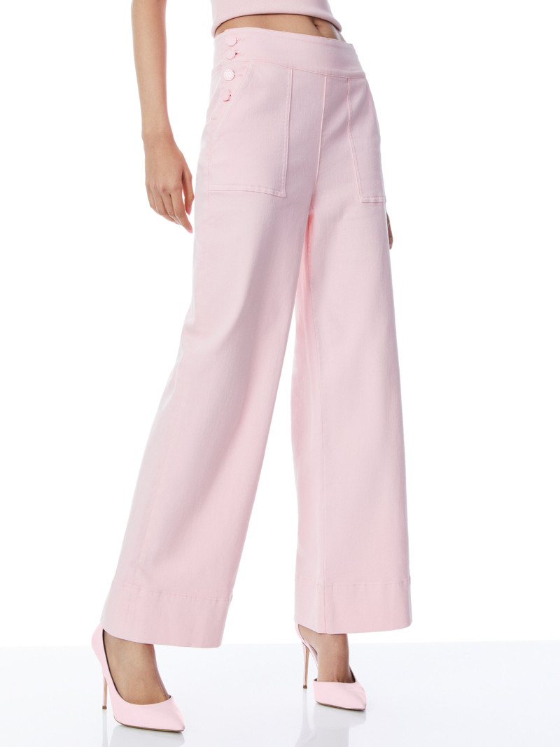 Alice + Olivia DONALD HIGH WAISTED JEAN outlook