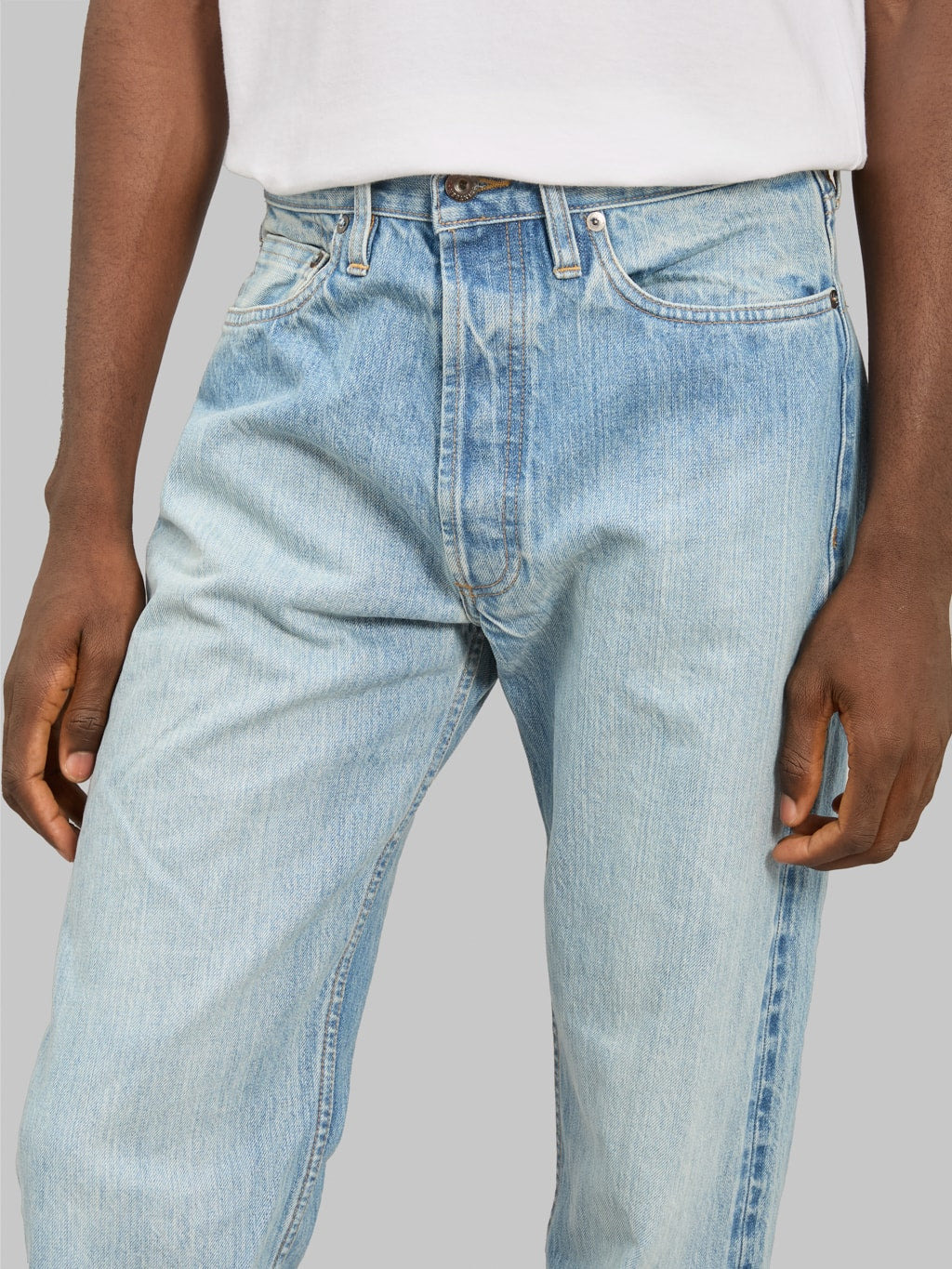 3sixteen CS-100xv vintage Wash Indigo Selvedge Classic Straight Jeans - 6