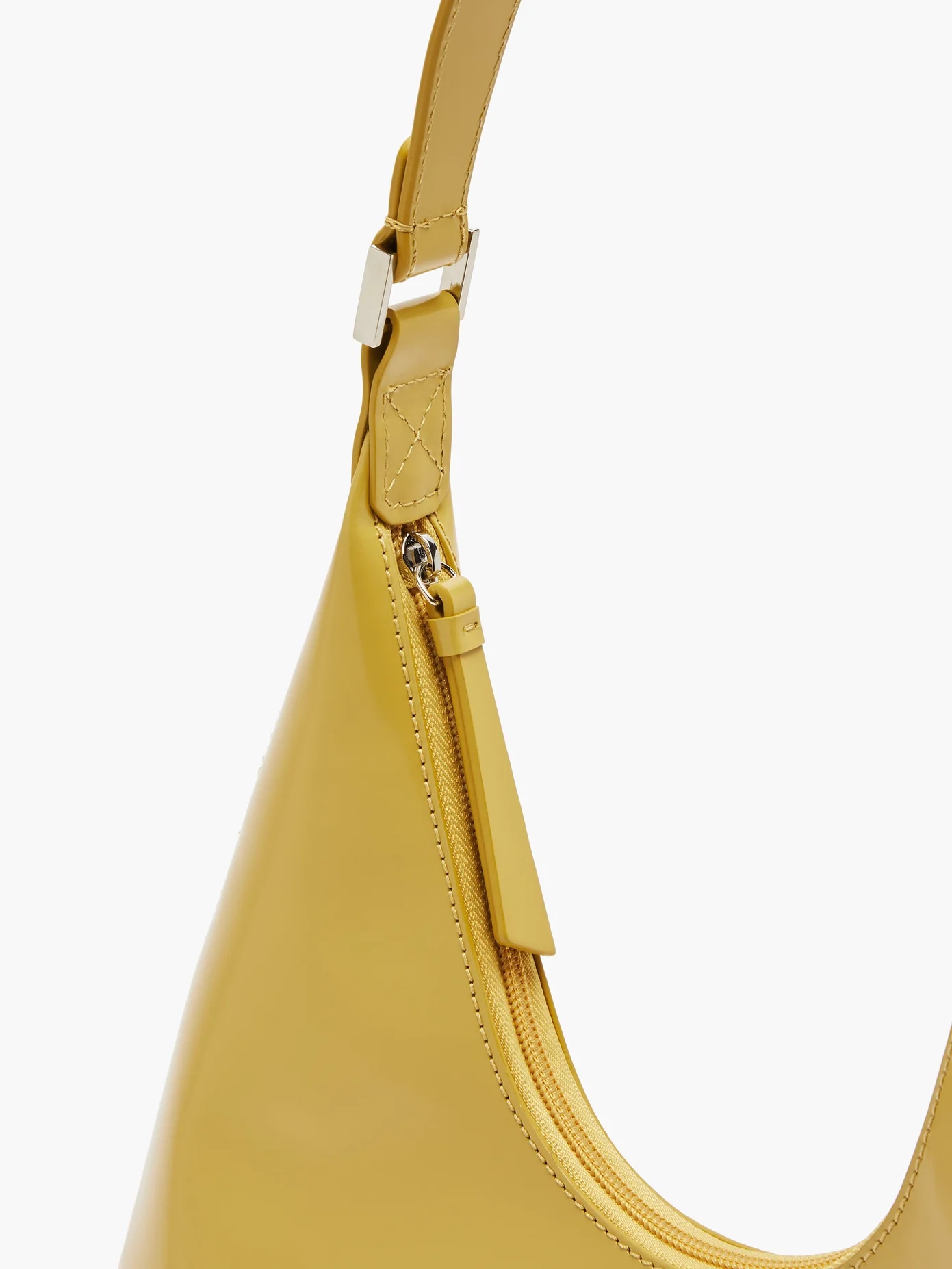 Amber patent-leather shoulder bag - 6