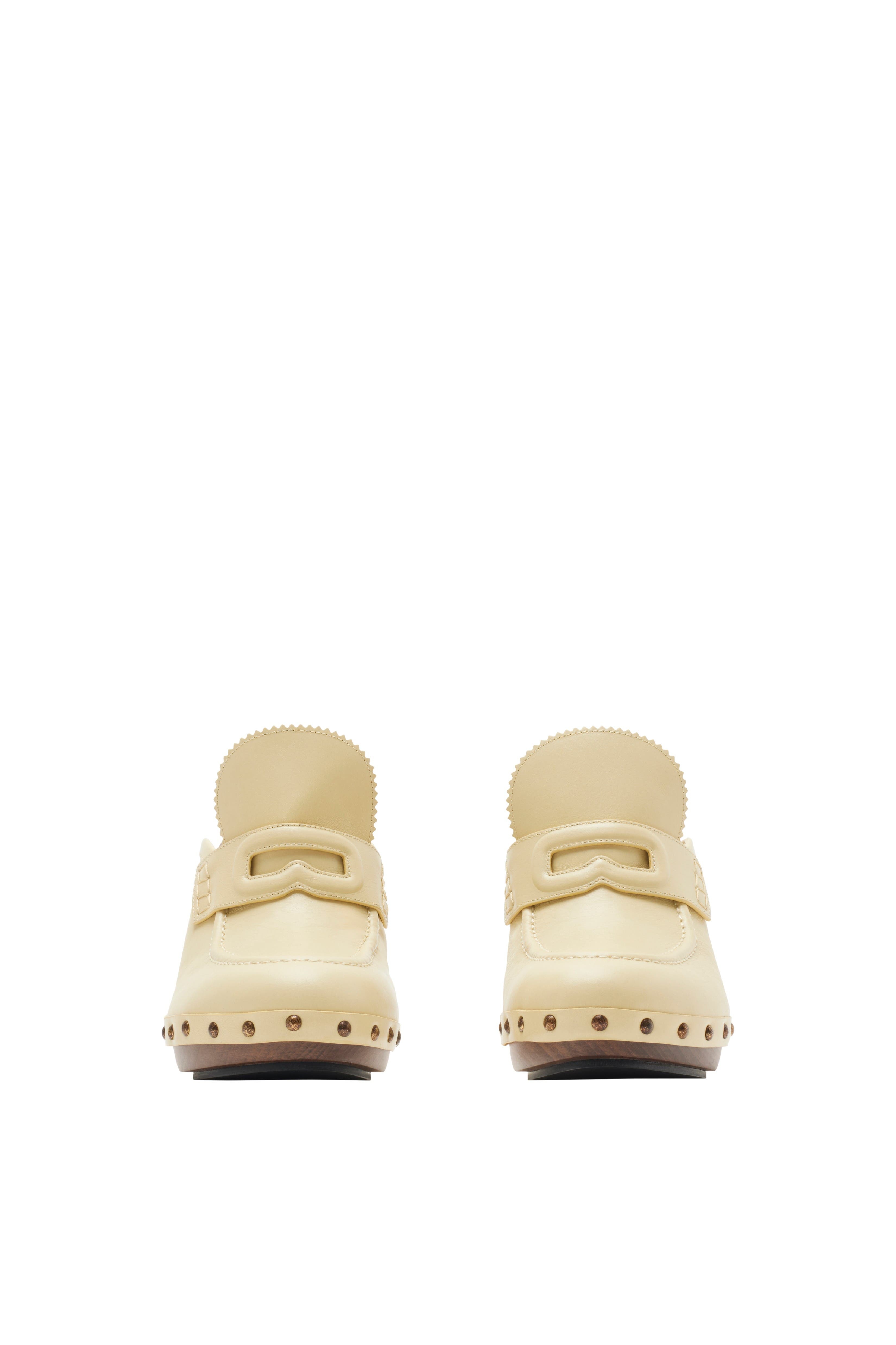 burberry Leather Potter Clogs in Bake at Nordstrom - 3