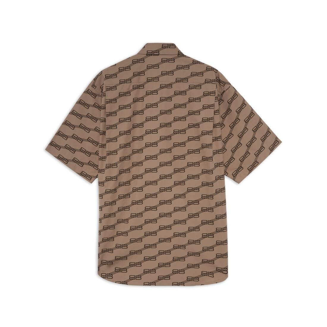 bb monogram short sleeve shirt large fit - 2