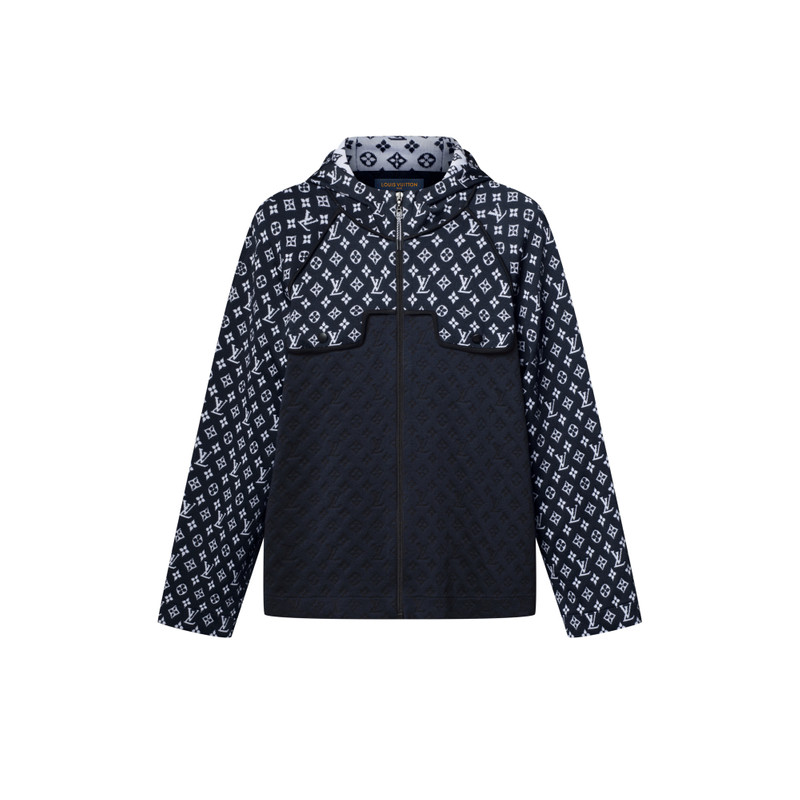 Monogram Jacquard Knit Hoodie 1