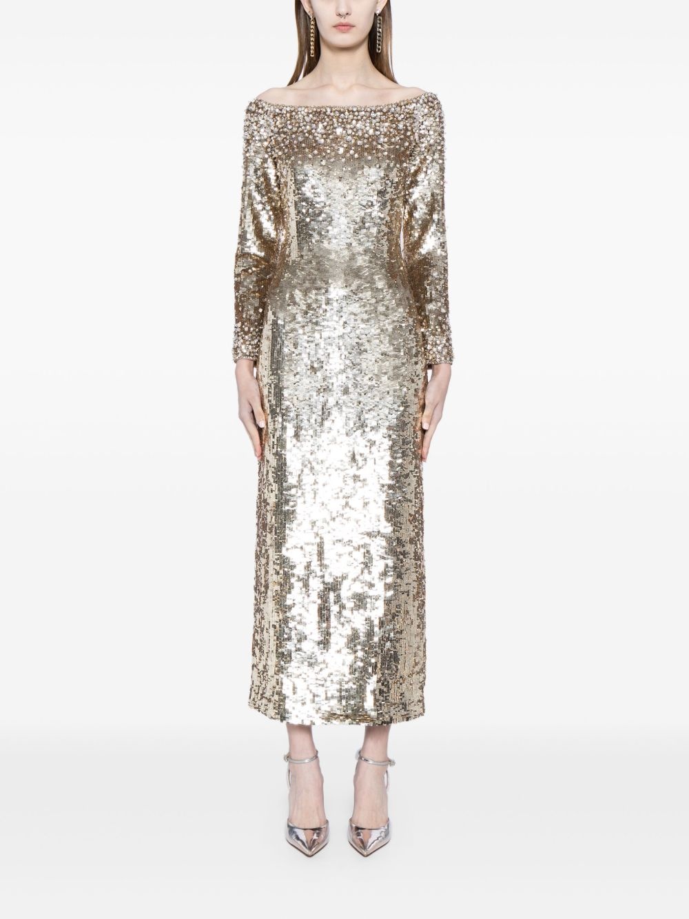 Ballroom Blitz sequined midi dress - 2