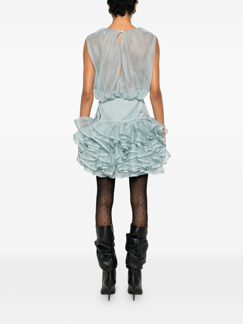 ruffled mini dress 4