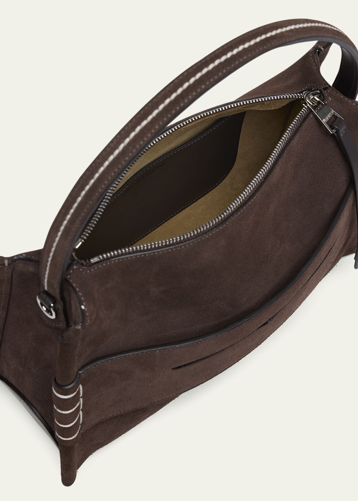 Loafer Suede Crossbody Bag - 4