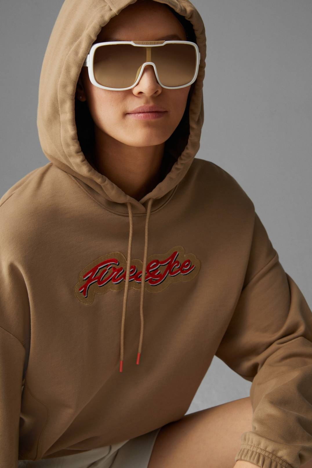 CANA HOODIE IN CARAMEL - 4
