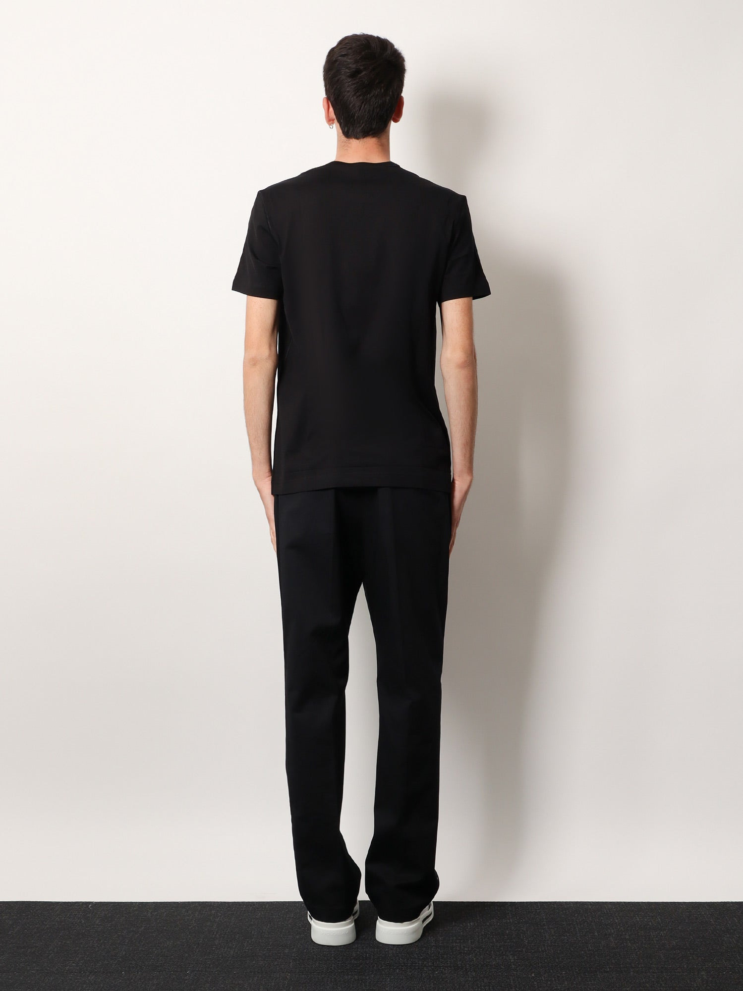Dolce & Gabbana Cotton T-Shirt With Logo Patch - 3