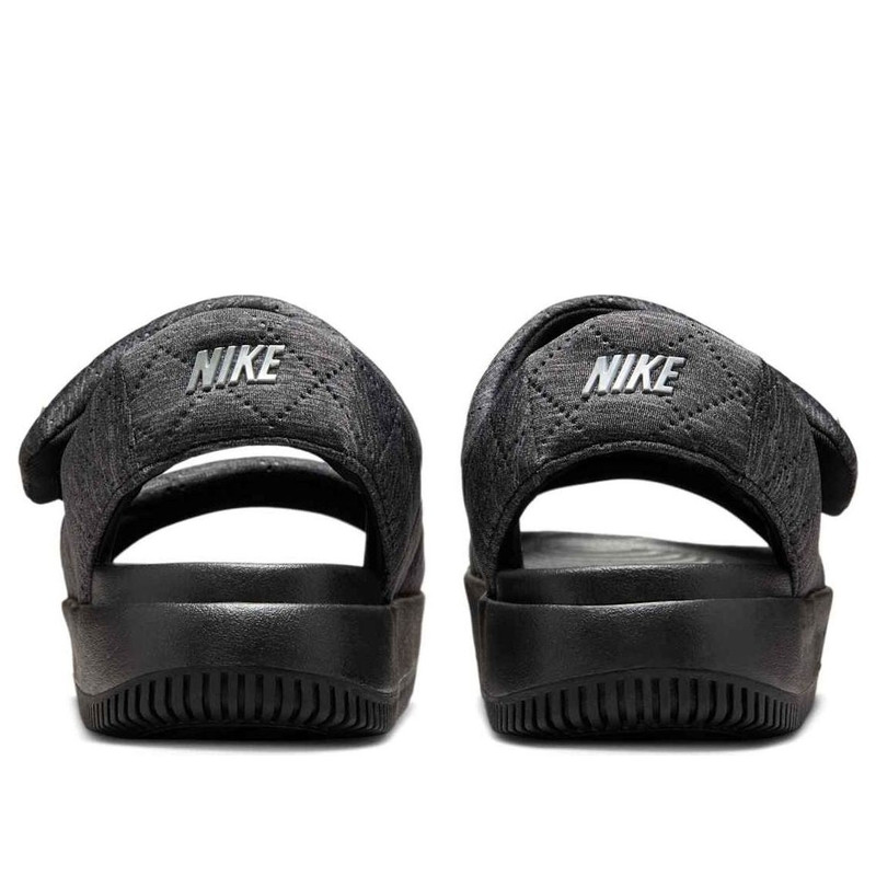 Nike (WMNS) Nike Calm SE Sandals 'Black Metallic Silver' HJ9000-002 outlook