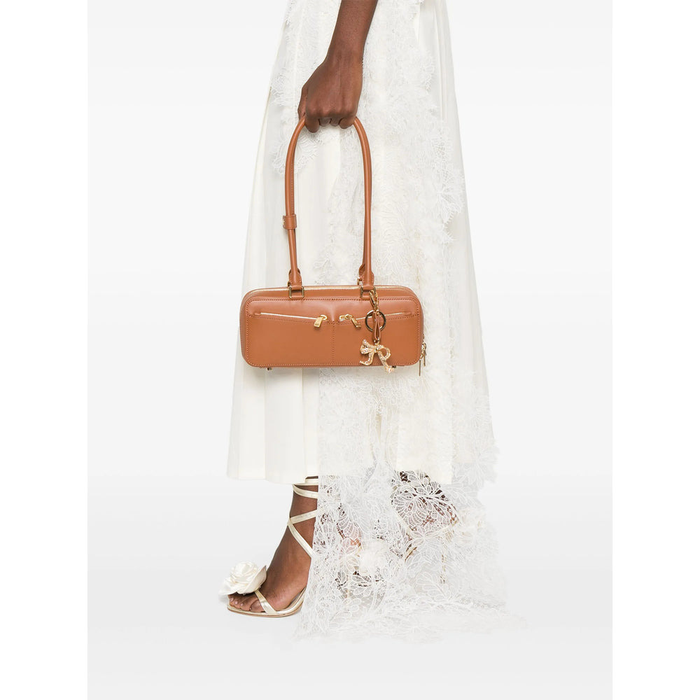 Self-Portrait Brown Shoulder Bags Women - 4