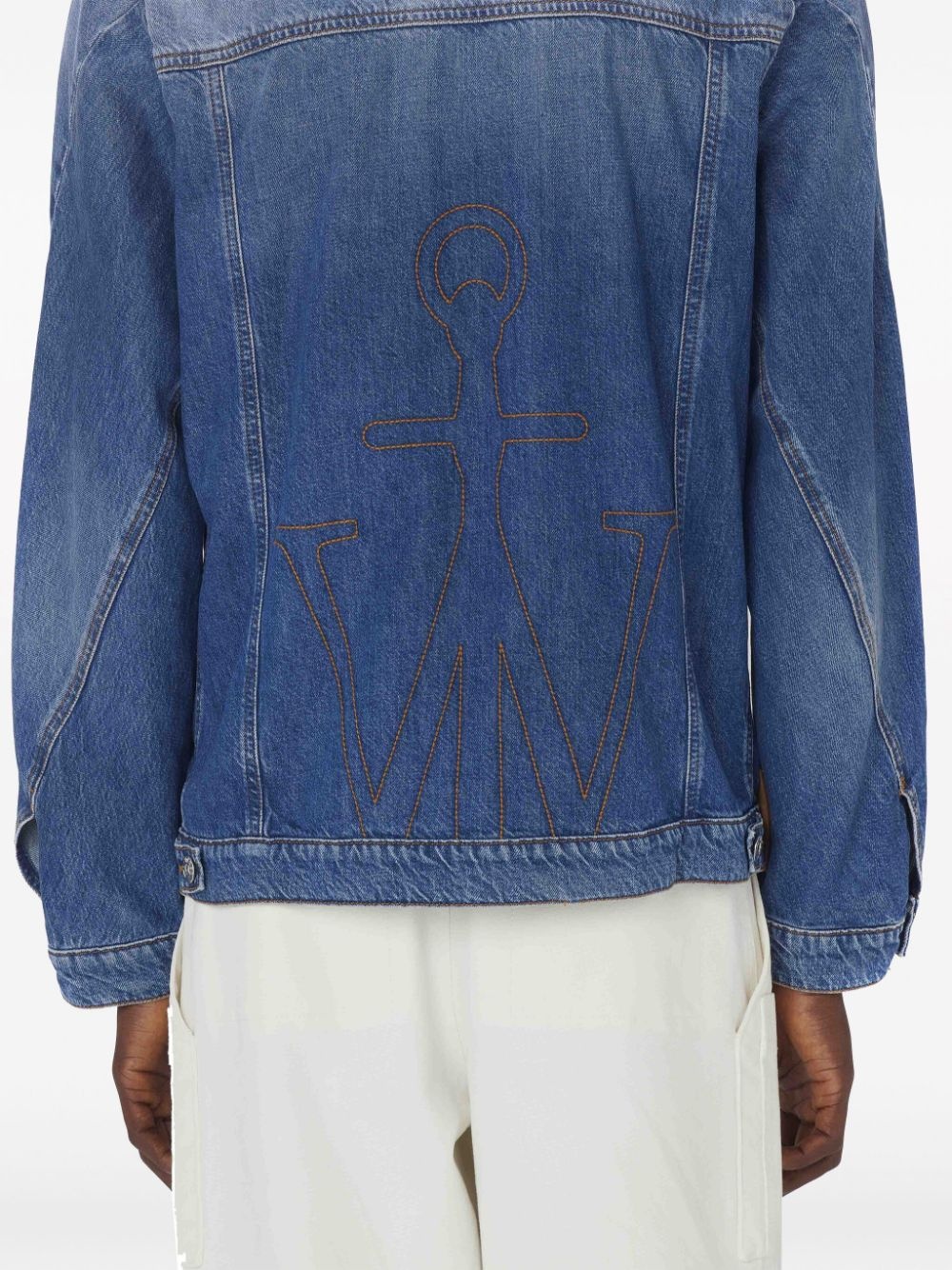 Twisted denim jacket - 6