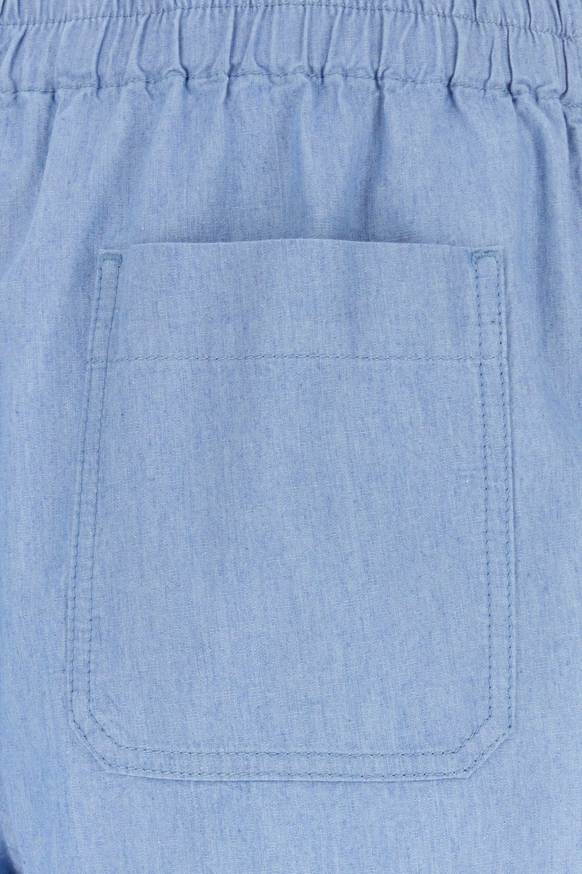 Light-blue denim bermuda shorts - 5