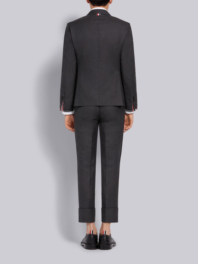 Thom Browne Dark Grey Stock Twill Wool Suit outlook