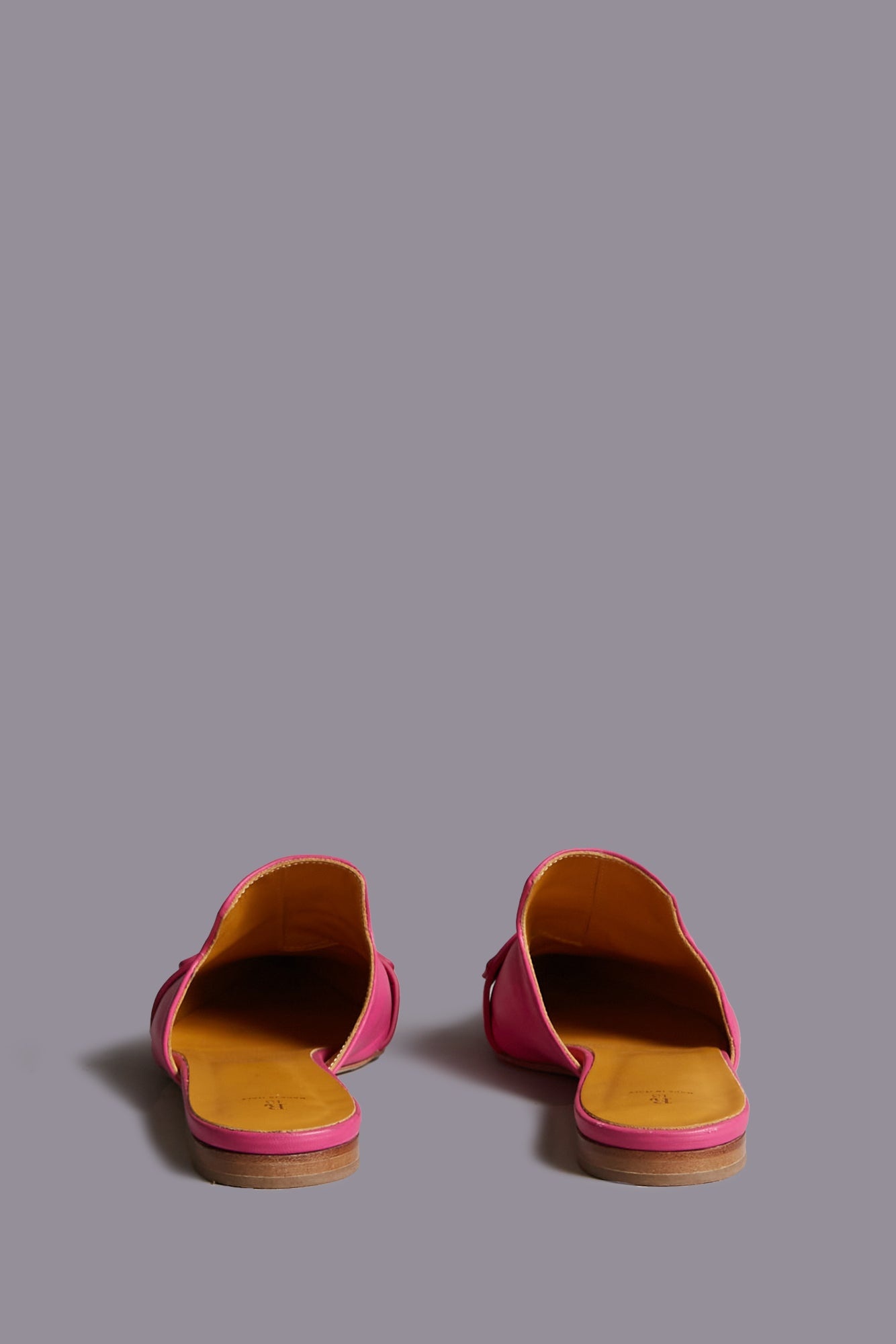 POINTED TOE SLIDE W/RING - BRIGHT PINK - R13 - 3