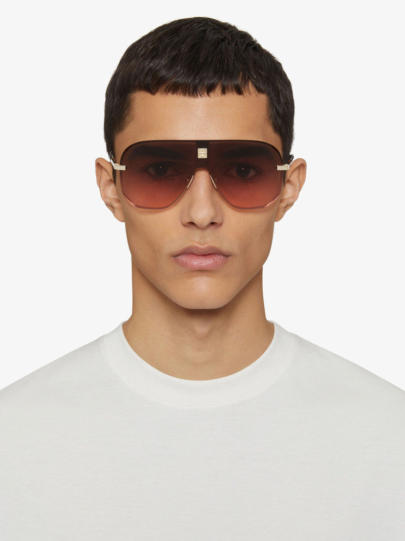 4GEM UNISEX SUNGLASSES IN METAL 4