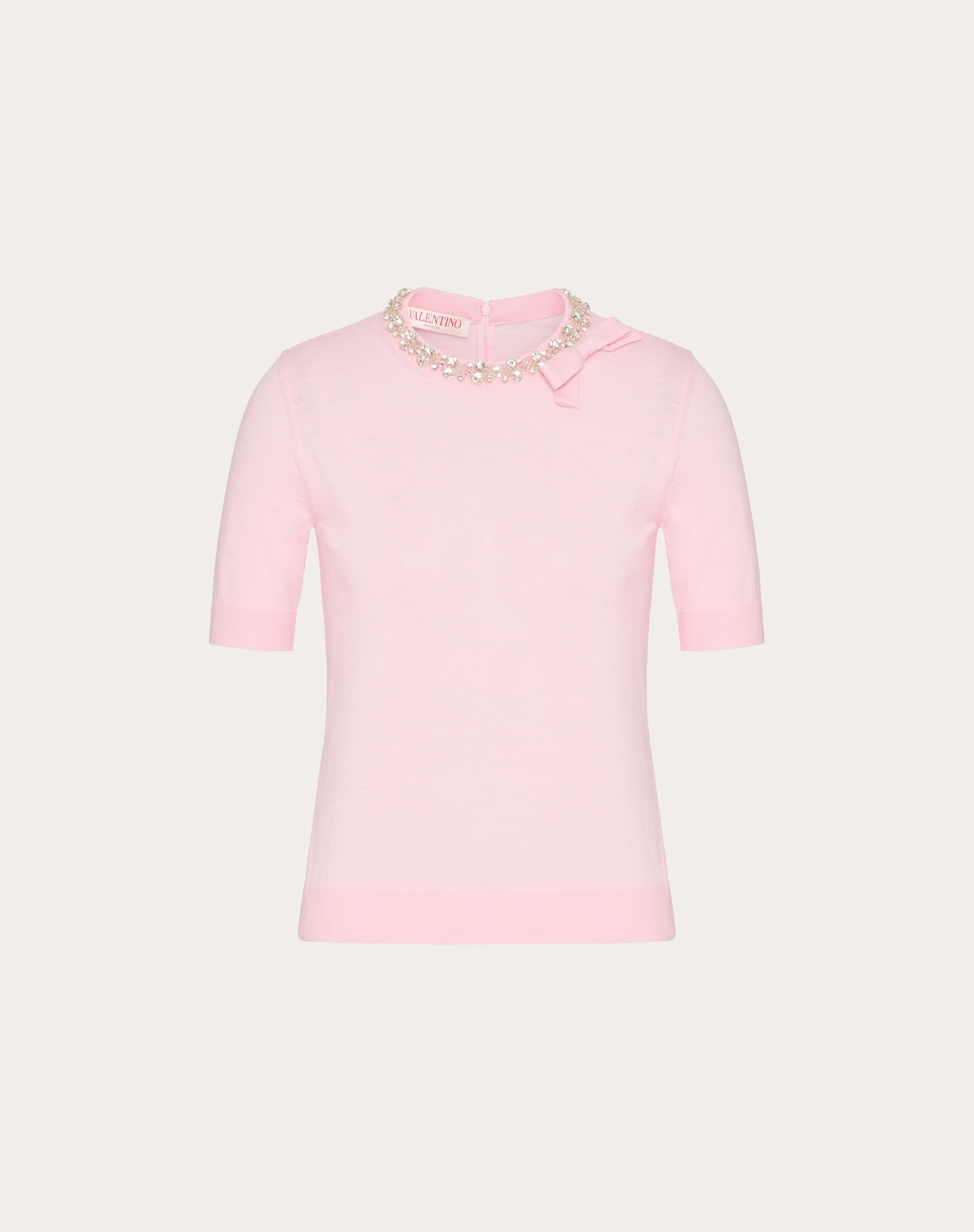 EMBROIDERED WOOL SWEATER - 1