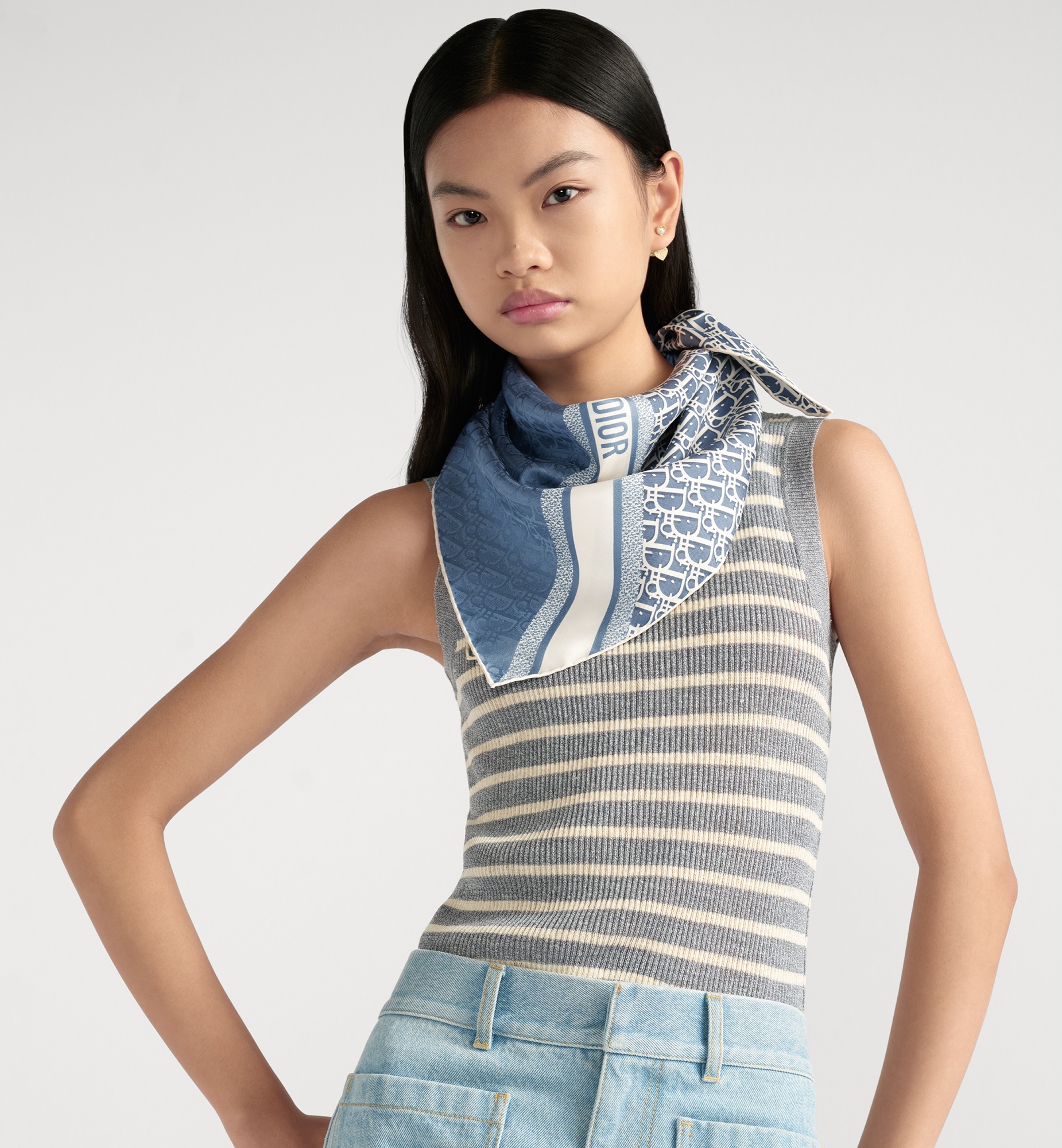 Dior Oblique 70 Square Scarf - 2