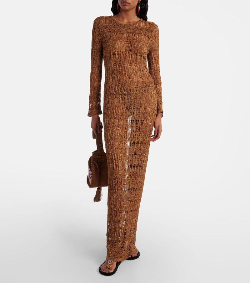Isabel Marant Paloma sheer maxi dress outlook
