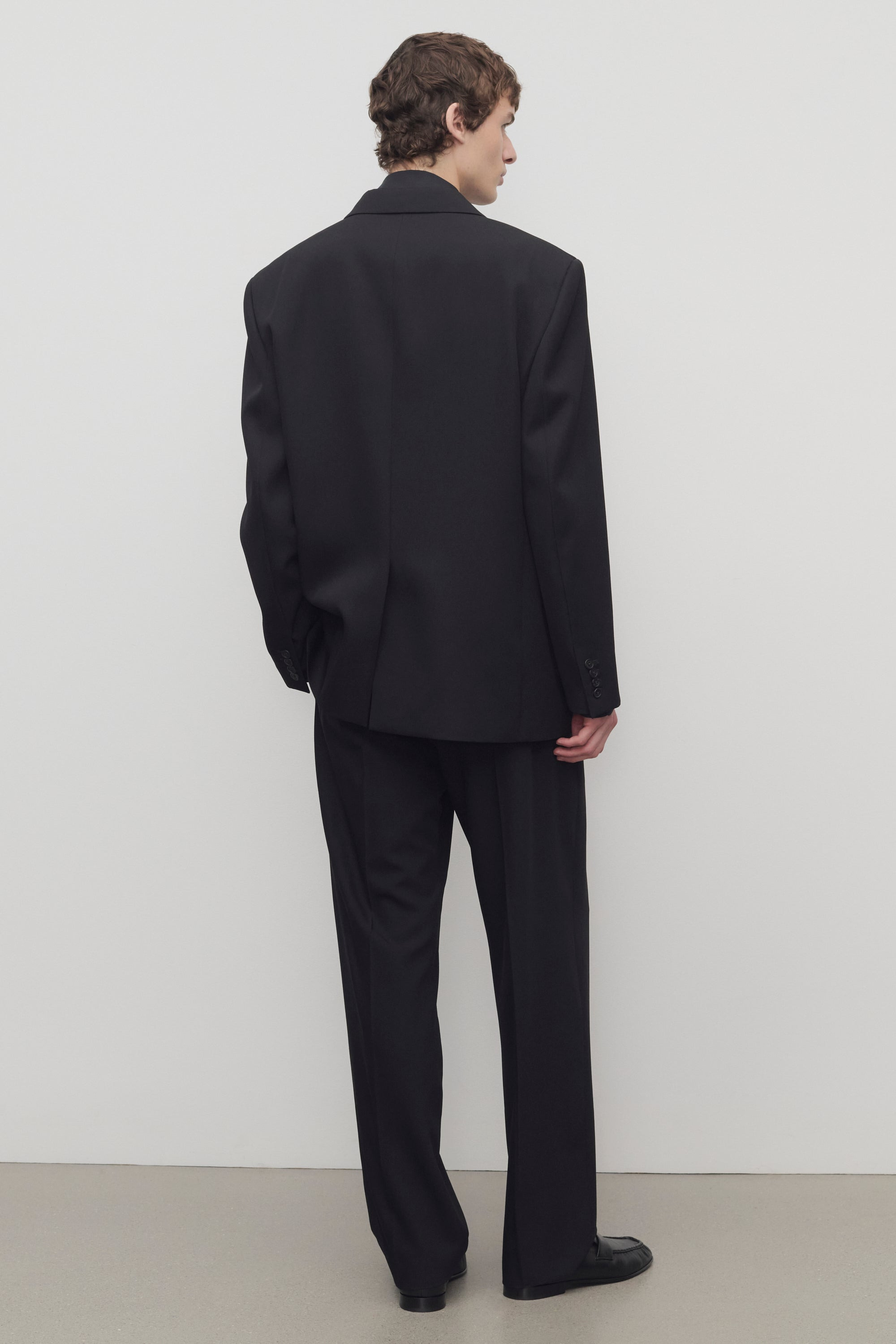 Zev Pant in Virgin Wool - 5