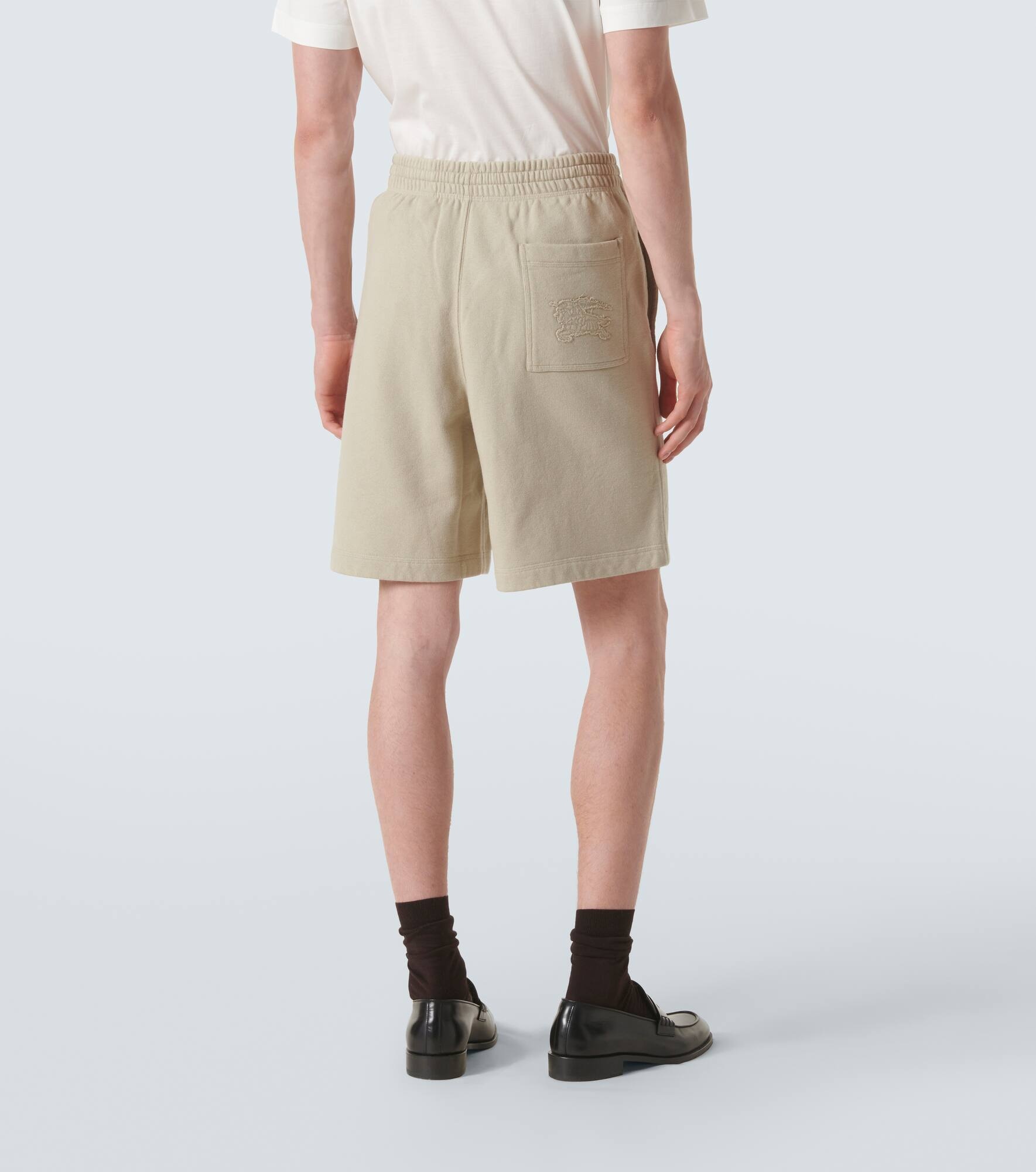 Cotton jersey shorts - 4