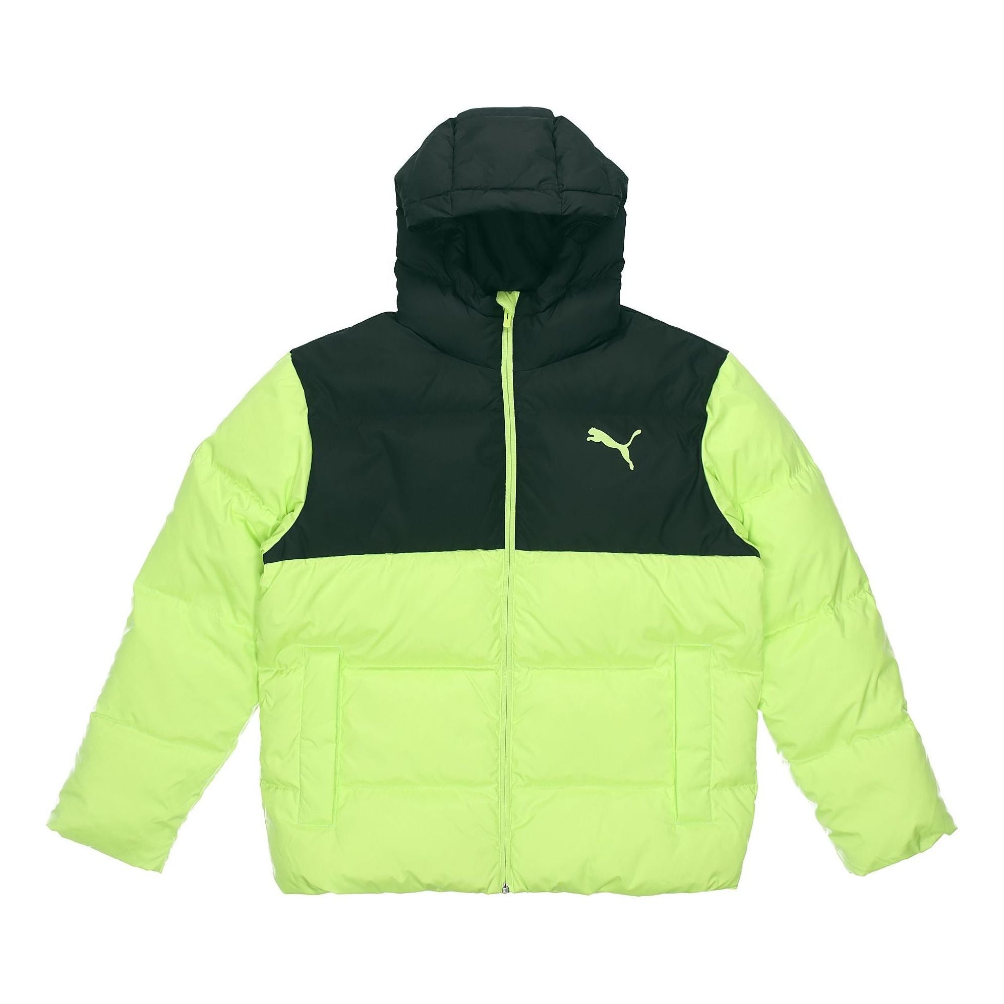 PUMA Essential Down Coat 'Green Black' 586929-34 - 1