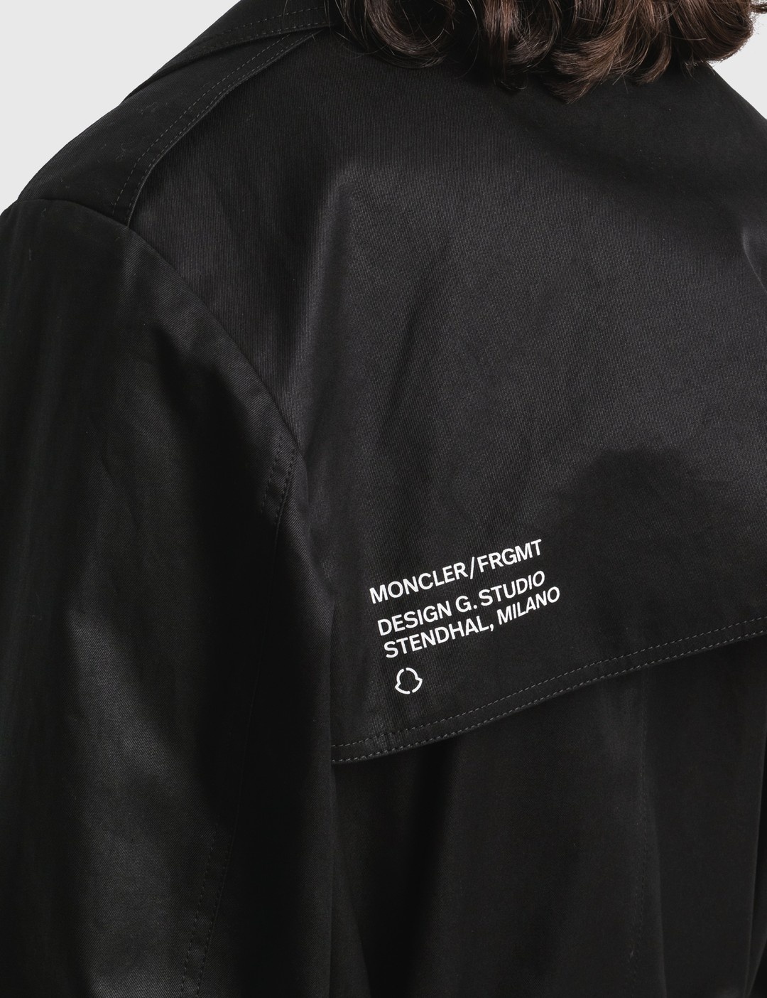 7 MONCLER FRGMT HIROSHI FUJIWARA SEGIN PEACOAT - 7