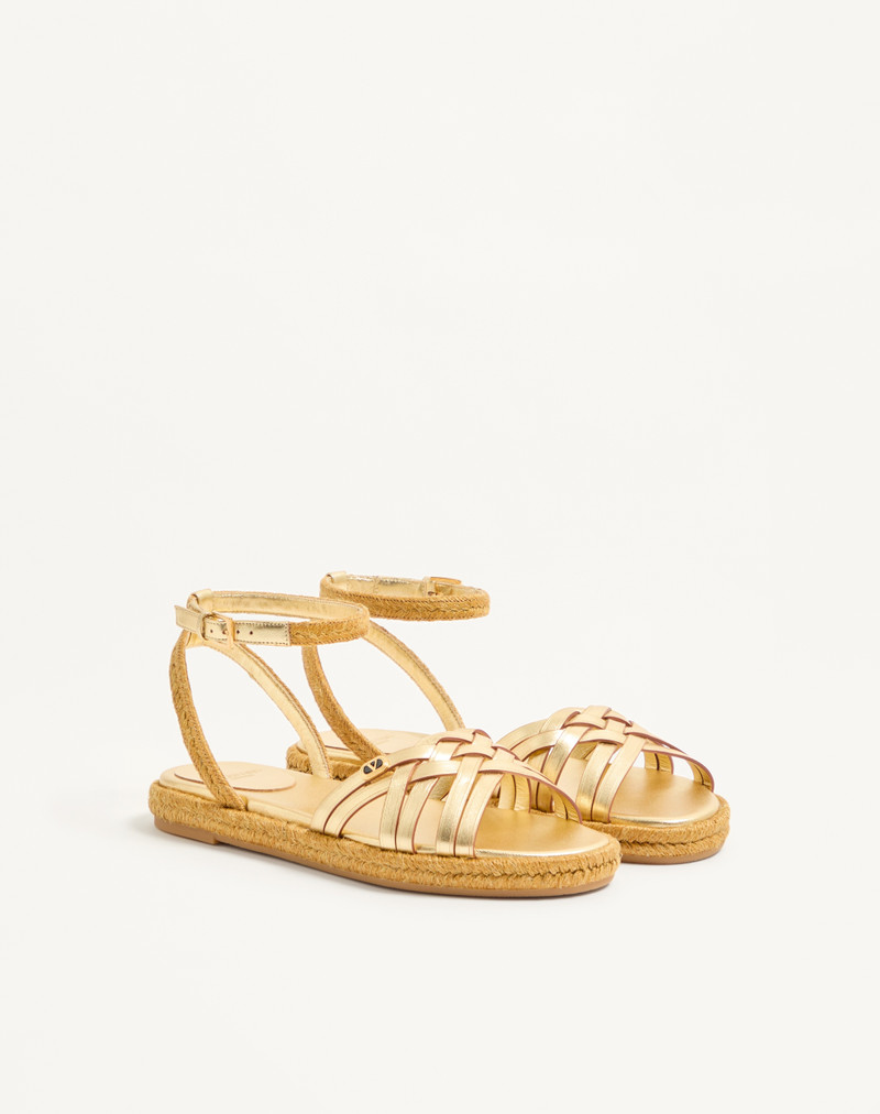 BRIBRI LAMINATED CALFSKIN SANDAL 20MM 2