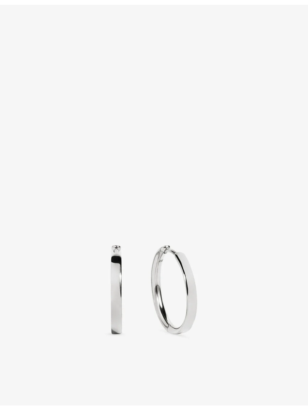 Essential Small Sterling-Silver Hoop Earrings - 1