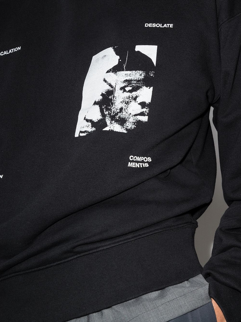 graphic-print crew-neck sweatshirt 4