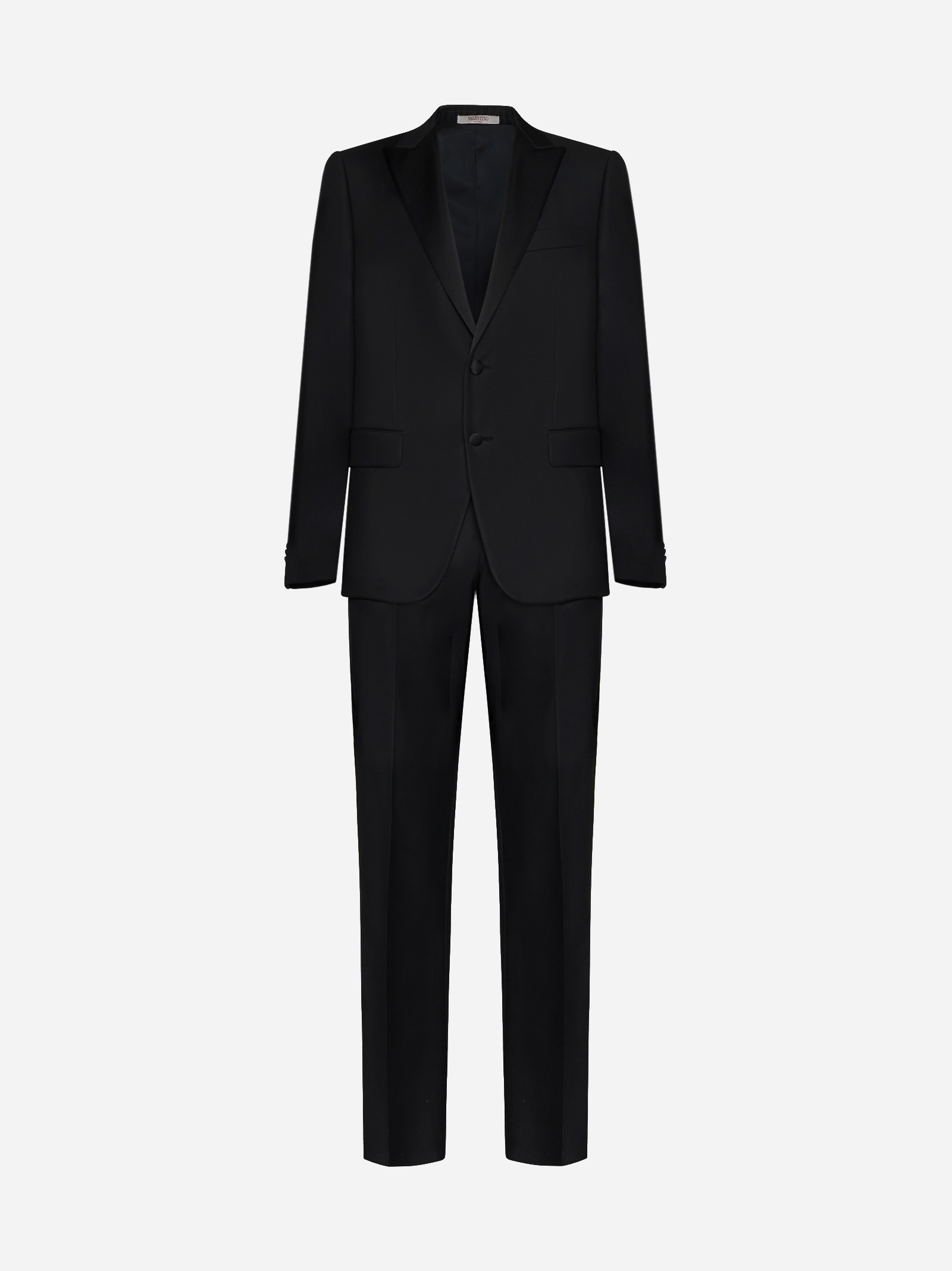 Wool-blend slim-fit tuxedo - 1