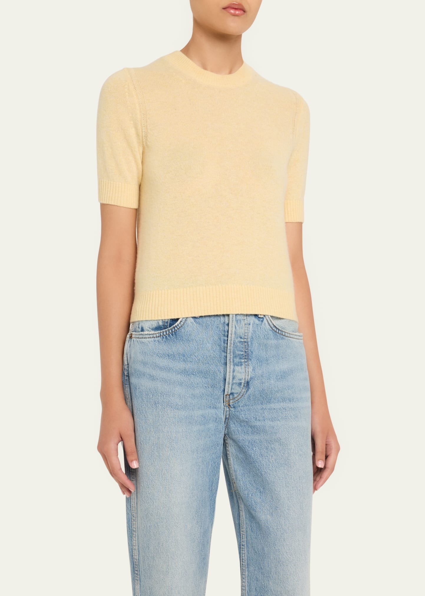 Cashmere Sweater Tee - 4