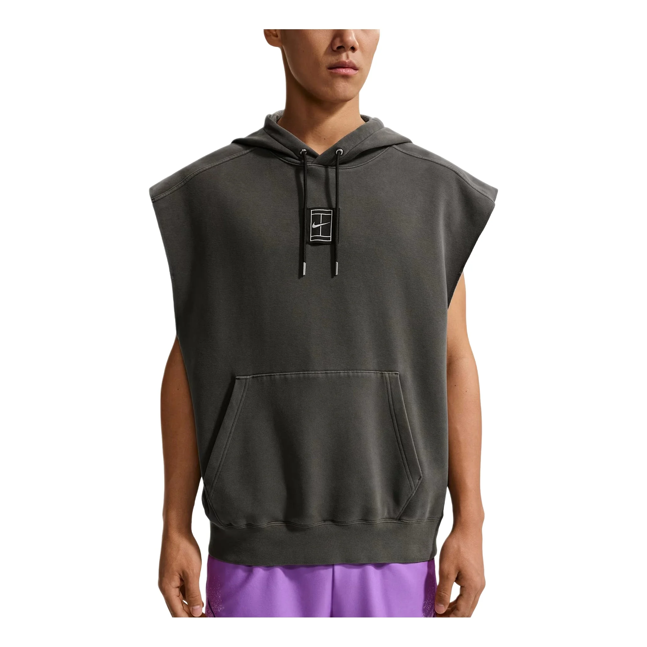 Nike Court Slam Hoodie Asia Sizing 'Anthracite' IF1939-060 - 1