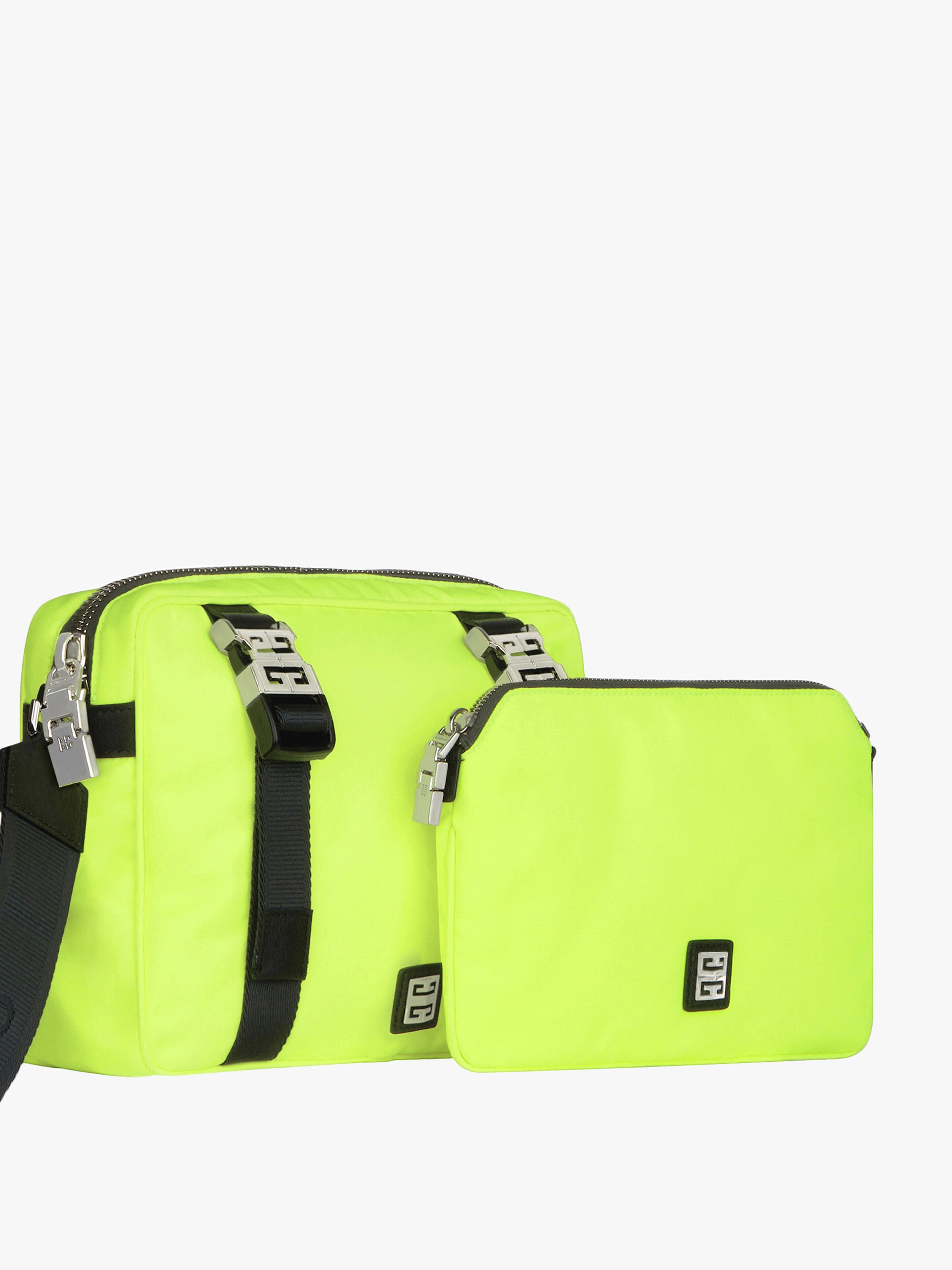 4G LIGHT MESSENGER CROSSBODY  BAG WITH REMOVABLE POUCH - 6