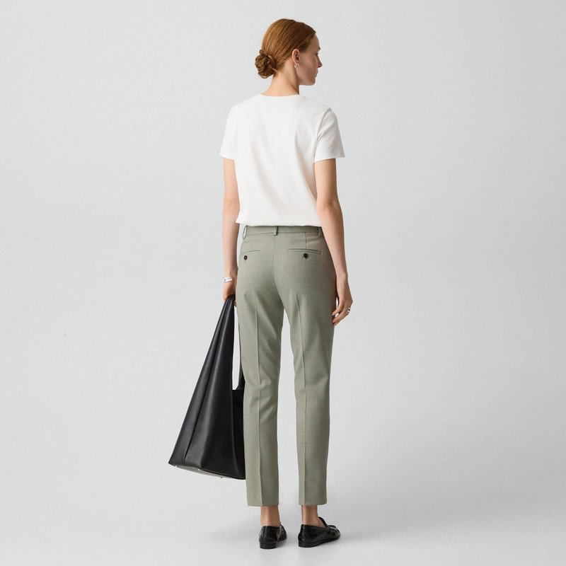 Theory Treeca Pant in Wool Gabardine outlook