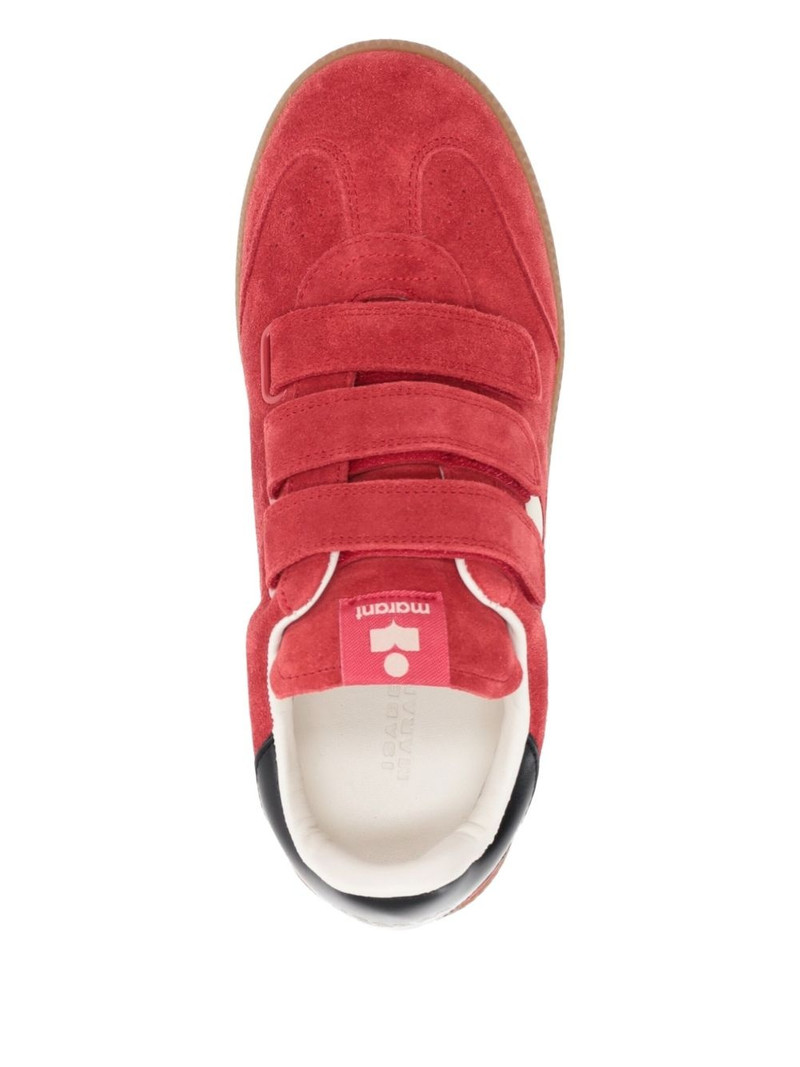 Beth touch-strap suede sneakers 3