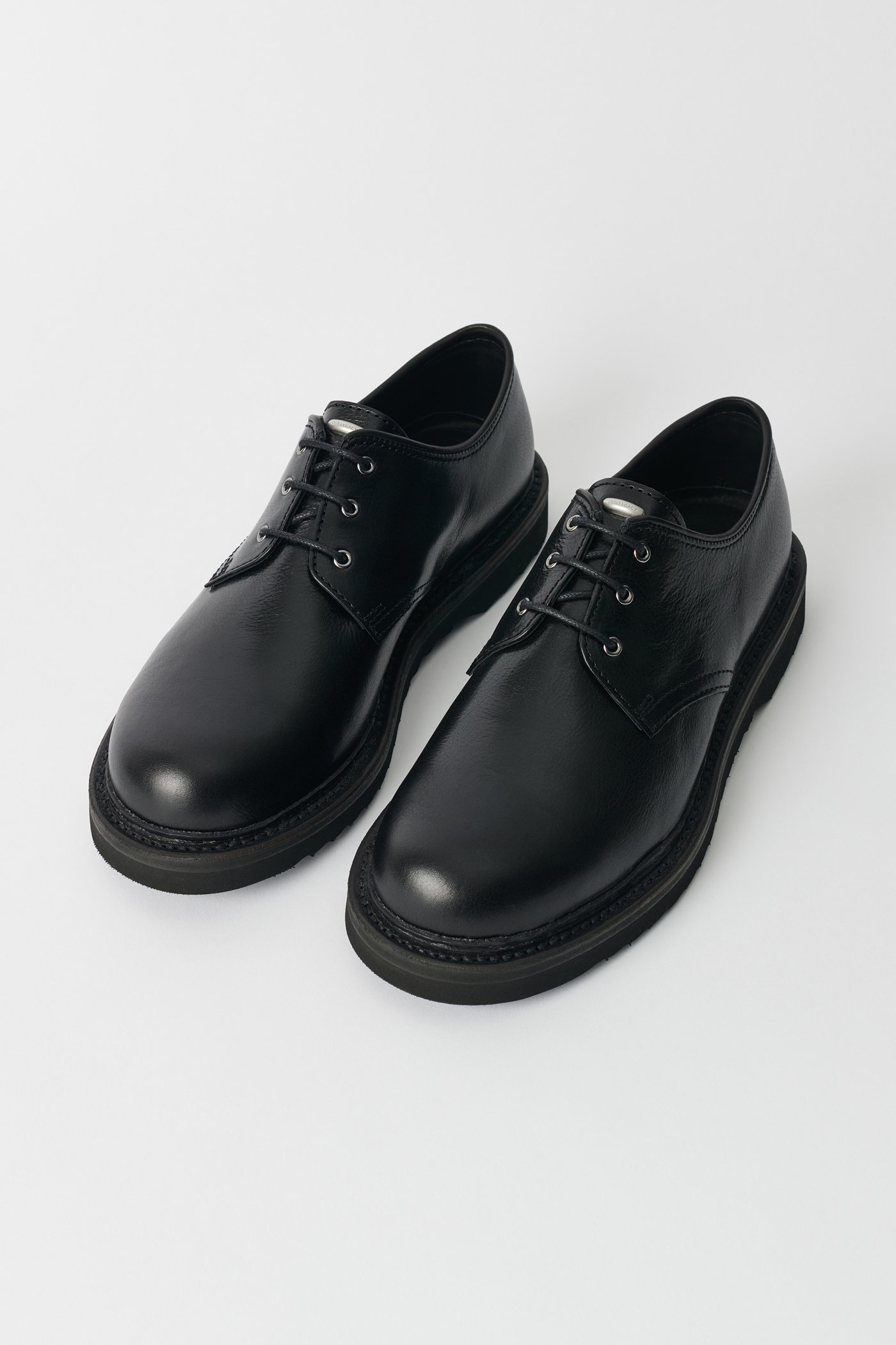 Trampler Shoe Black Supple Cow Hide - 7