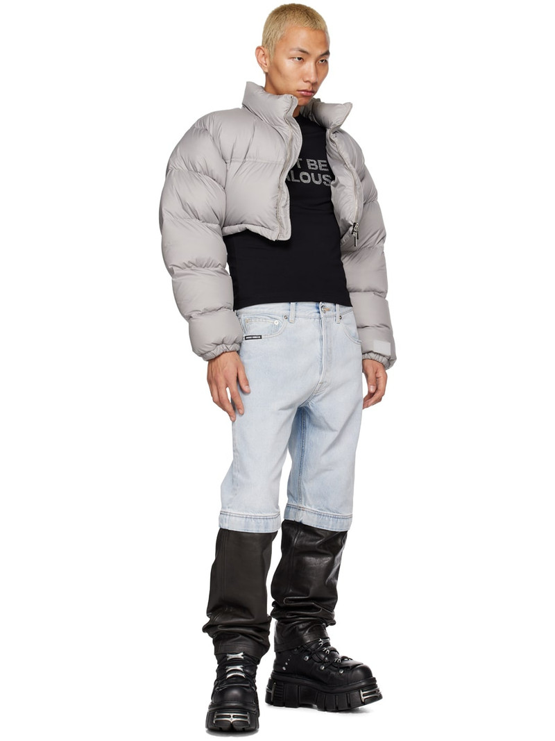 VETEMENTS Black 'Just Be Jealous' T-Shirt outlook