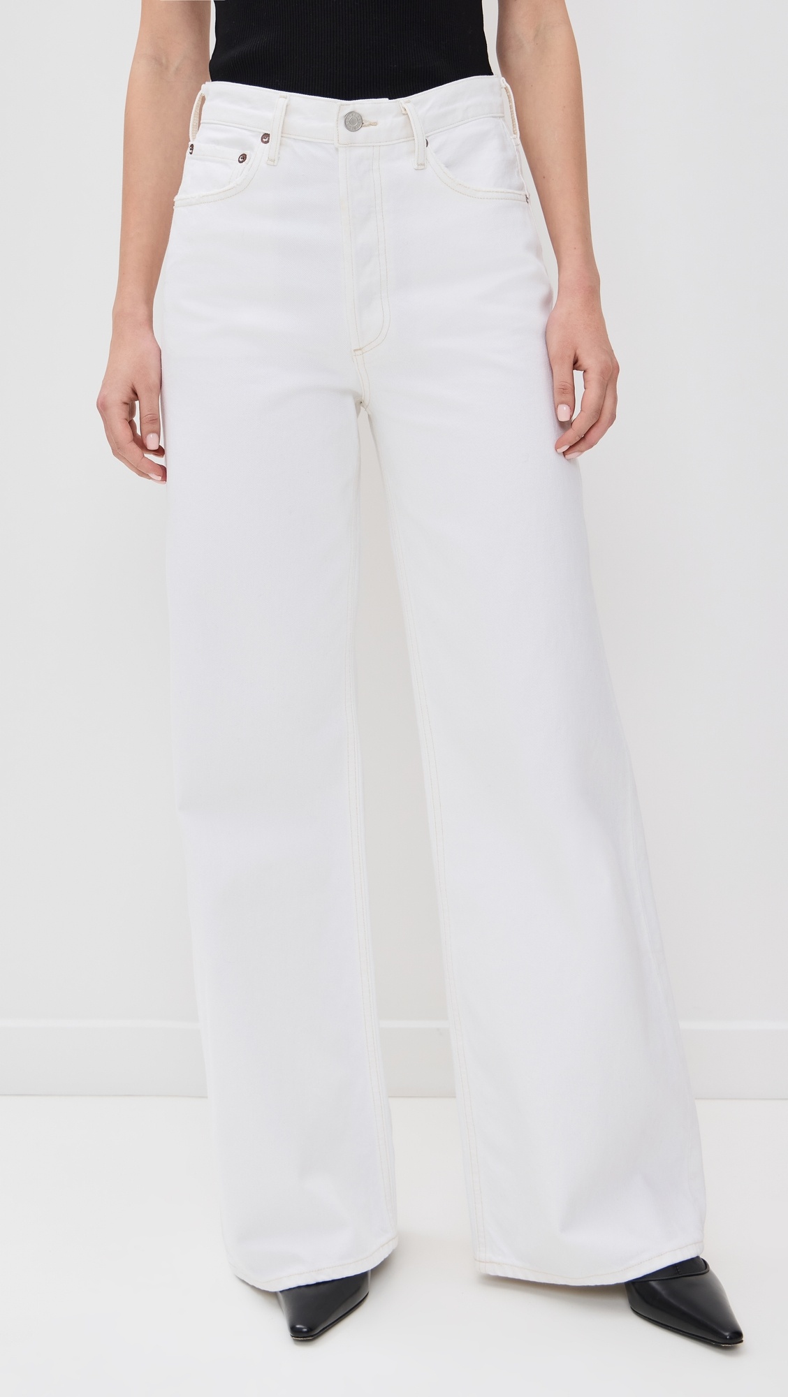 Dame Jeans: High Rise Wide Leg - 6