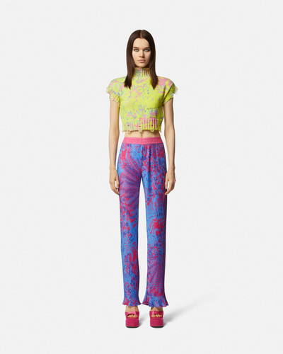 VERSACE JEANS COUTURE Animalier Pleated Pants outlook