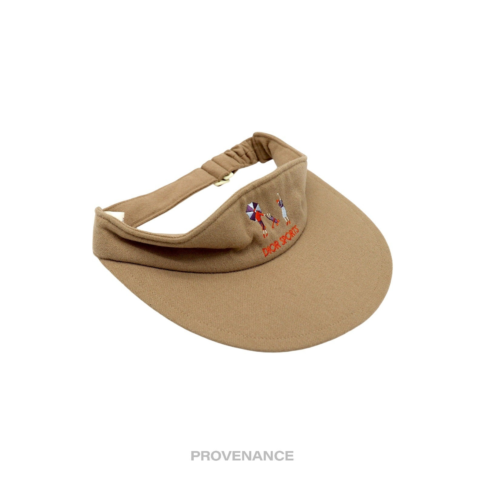 Dior Sports Golf Embroidered Visor - Sand - 5