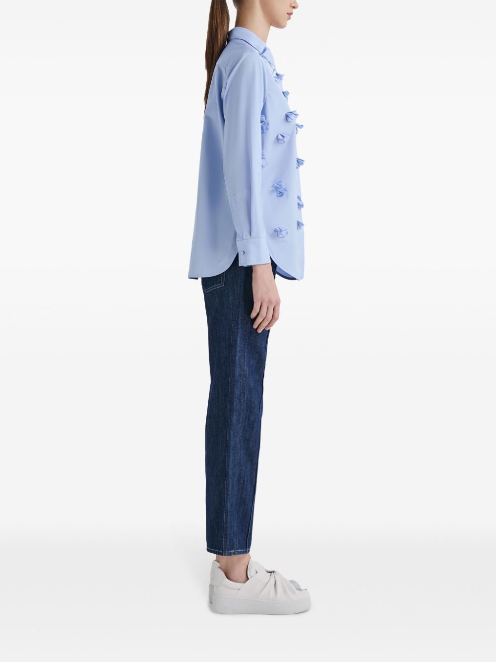 Allover pompom shirt - 3