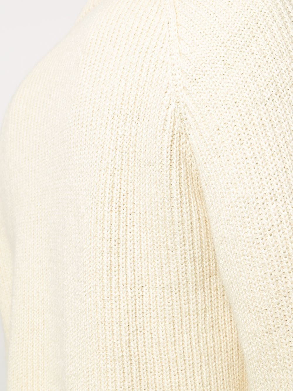 knitted crew neck jumper - 5