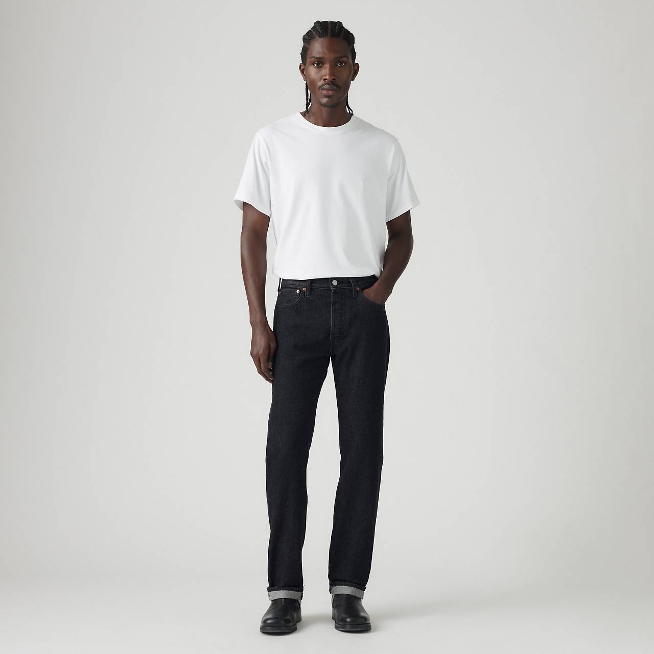 501® ORIGINAL FIT SELVEDGE MEN'S JEANS - 2