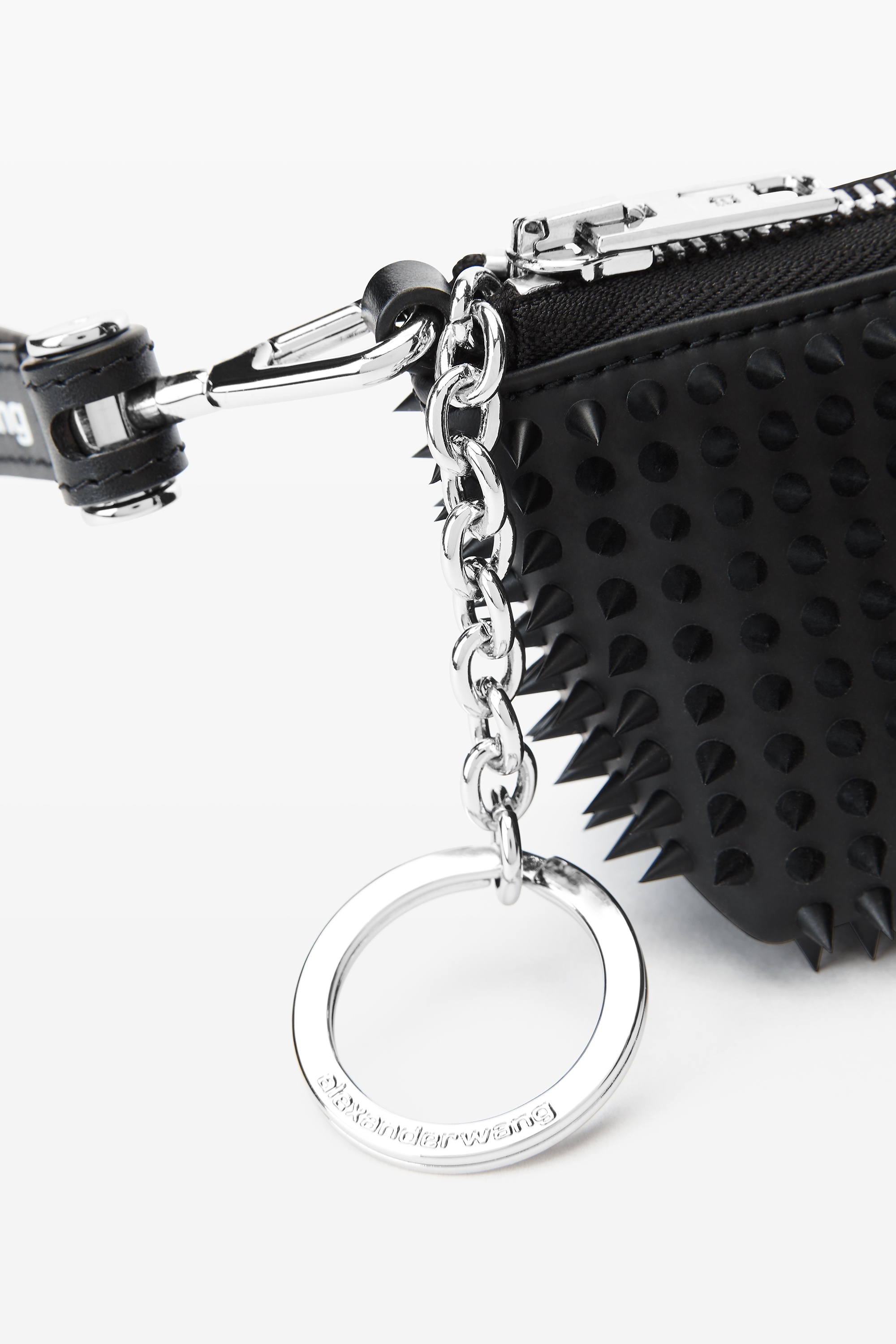 coin purse in rubberized spikes - 4