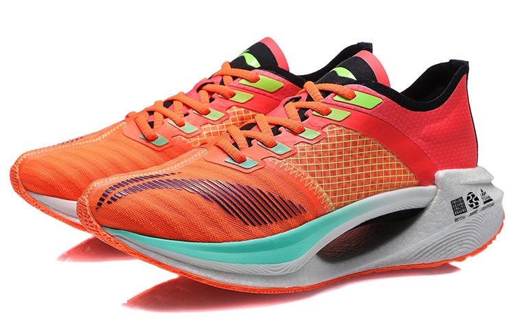 (WMNS) Li-Ning Essential 'Orange Red' ARHR122-1 - 4